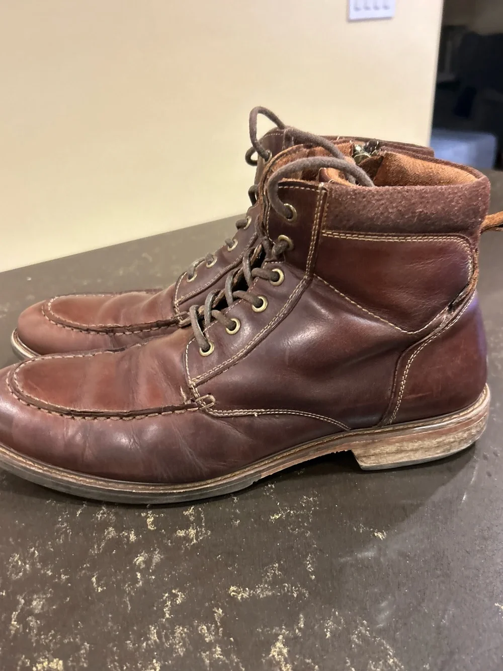 Florsheim Chalet Moc Toe Side Zip Boots
